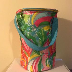 Lily Pulitzer ice bucket insulated cooler